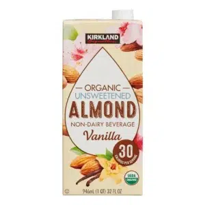 Kirkland Signature Organic Unsweetened Almond Non-Dairy Beverage Vanilla