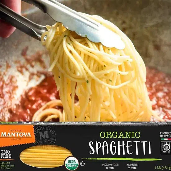 Mantova Organic Spaghetti Pasta - Image 2