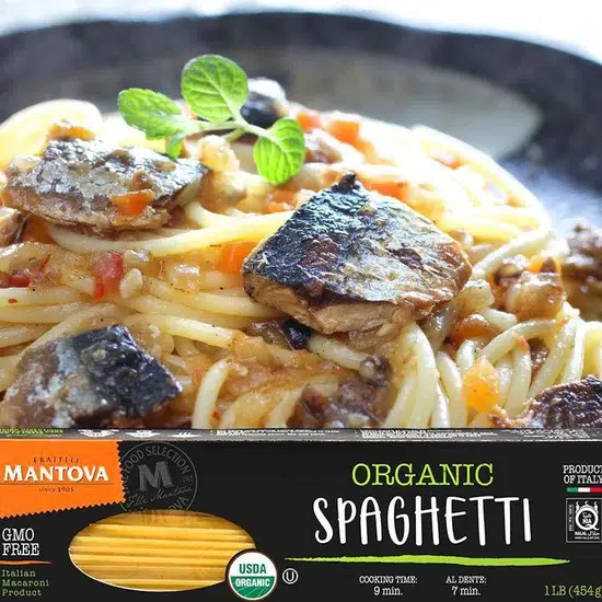 Mantova Organic Spaghetti Pasta - Image 3