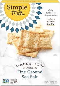 Simple Mills Almond Flour Crackers Fine Ground Sea Salt