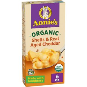 Annie's Organic Shells & Real Aged Cheddar