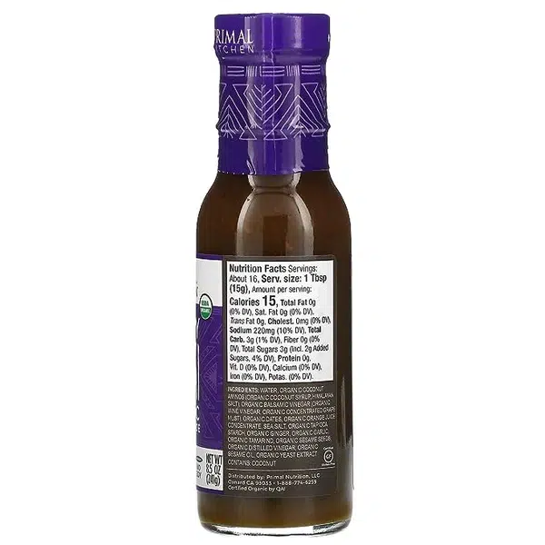 Primal Kitchen Organic Teriyaki Sauce, No Soya - Image 2