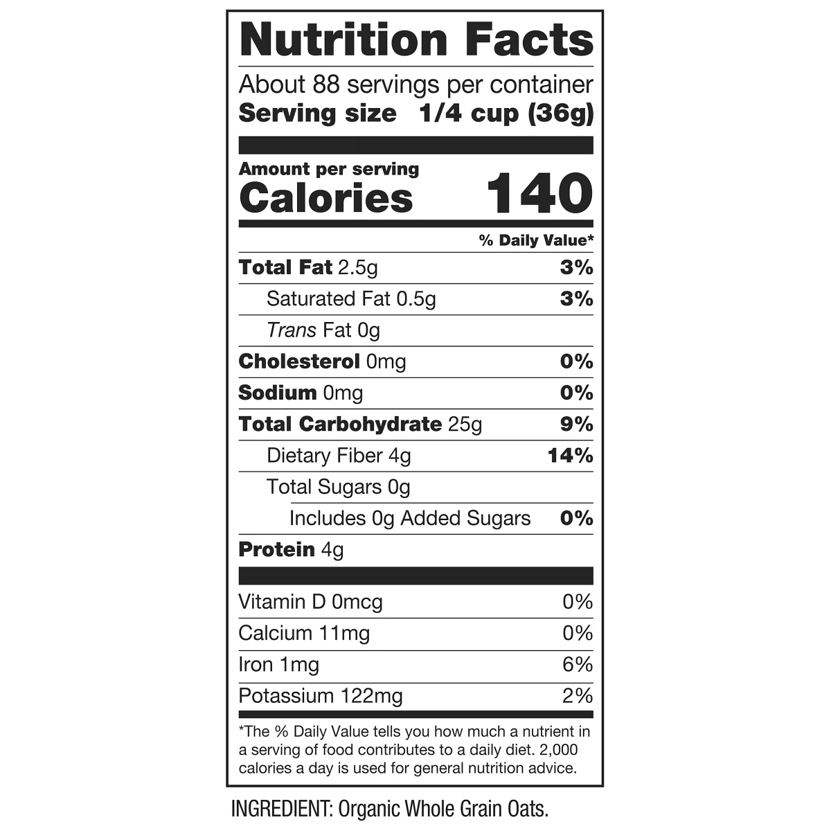 Bob's Red Mill Organic Quick Cooking Steel Cut Oats - Image 2