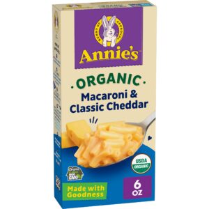 Annie’s Organic Macaroni & Classic Cheddar