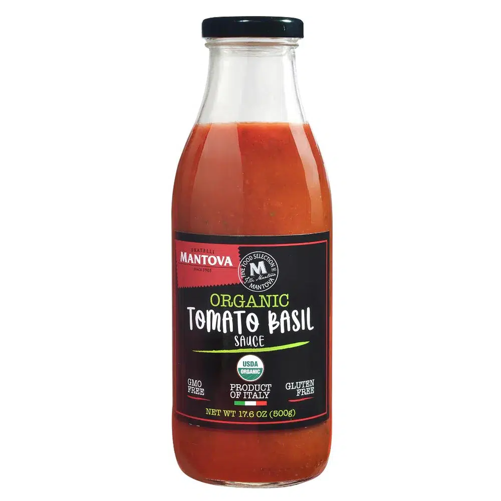 Fratelli Mantova Organic Tomato Basil Sauce