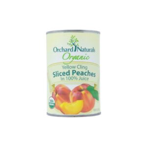 Orchard Naturals -  Yellow Cling (Organic Diced Peaches)