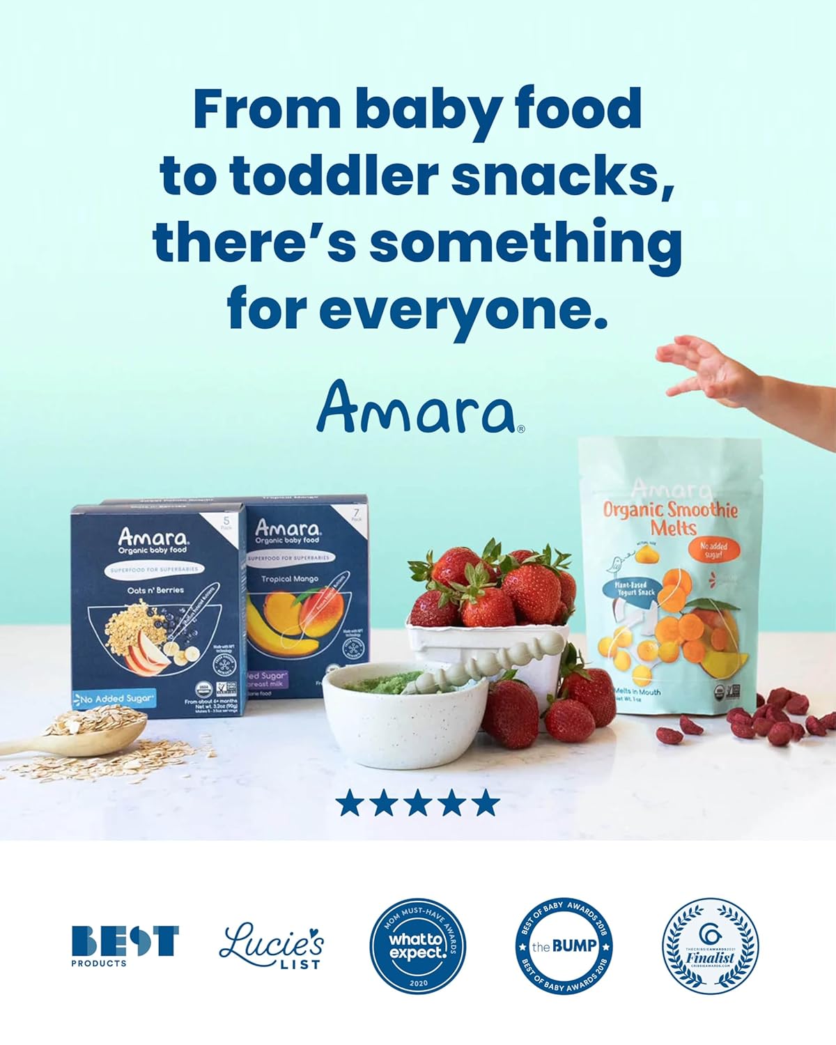 Amara Organic Smoothie Melts P/ Bebe - Image 4