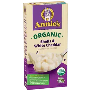 Annie’s Organic Shells & White Cheddar