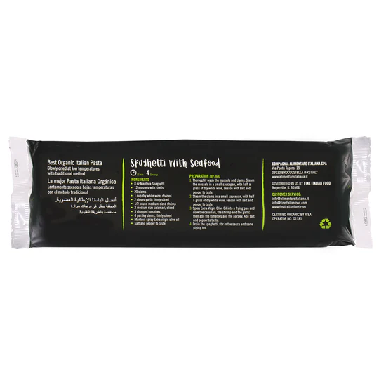 Mantova Organic Spaghetti Pasta - Image 4