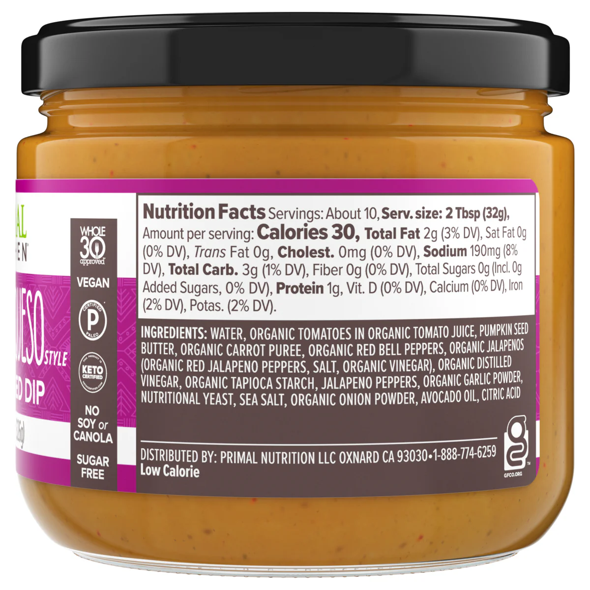 No Dairy Queso Style Plant Based Dip, Spicy - Image 4