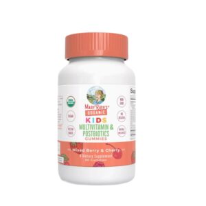 Mary Ruth’s - Organic Kids Multivitamin & Postbiotics Gummies (Mixed Berry & Cherry)