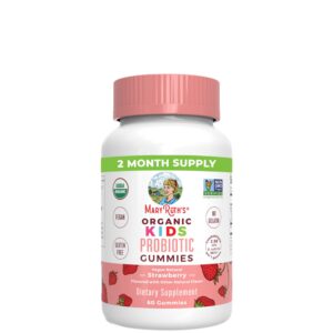 Mary Ruth’s - Organic Kids Probiotic Gummies (Strawberry) (Probiótico)