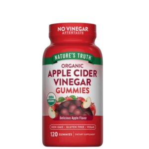 Nature’s Truth - Organic Apple Cider Vinegar Gummies (Apple Flavor) (Suplemento)
