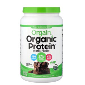 Orgain – Plant-Based Protein Powder (Creamy Chocolate Fudge)
