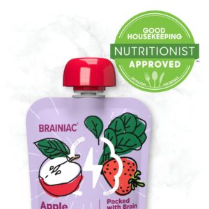 Brainiac - Apple Strawberry & Spinach (Yogurt)