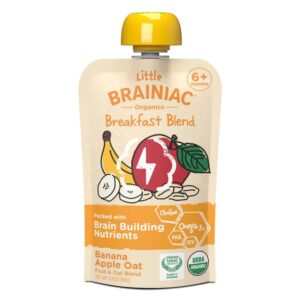 Little Brainiac - Brain Building Nutrients (Banana & Apple Oat) (Yogurt)