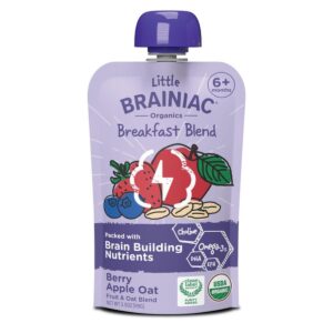 Little Brainiac - Brain Building Nutrients (Berry & Apple Oat) (Yogurt)