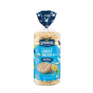 Lundberg Family Farms - Brown Rice Cakes Lightly Salted (Galletas de Arroz Integral Ligeramente Saladas)