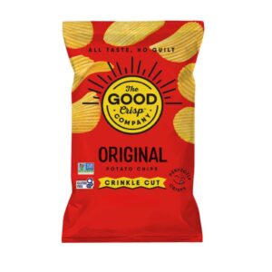 The Good Crisp Company - Potato Chips Original Crinkle Cut (Papas fritas) 1oz