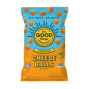 The Good Crisp Company - Cheese Balls (Esferas de Queso) - Cheddar 0.5z