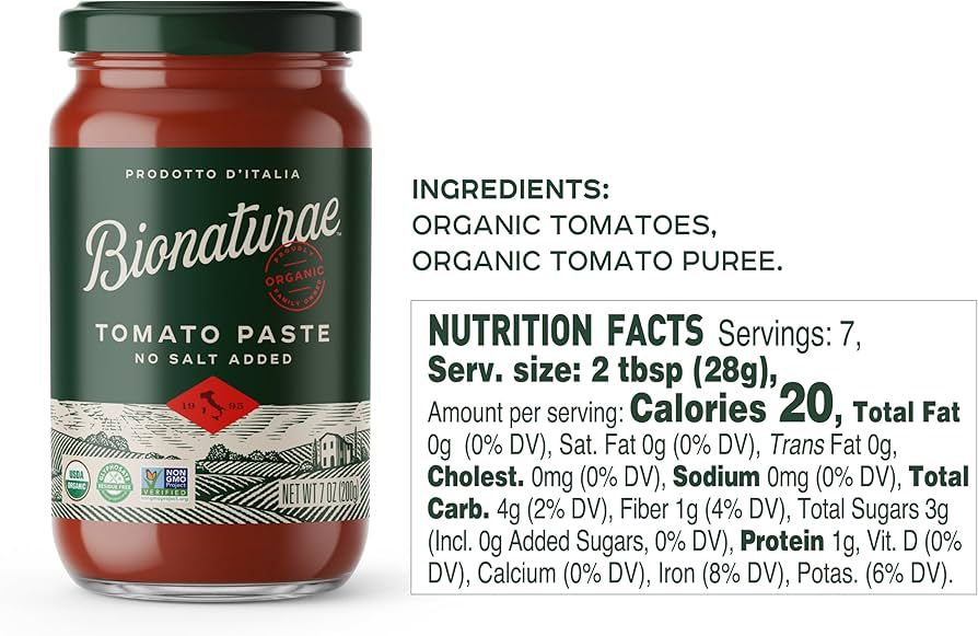Bionaturae - Tomato Paste (Puré de Tomate) - Image 2